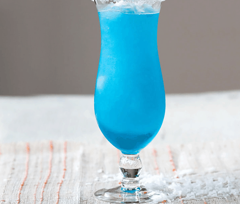 Blue Hawaiian Cocktail - Try Dell Cove Spices