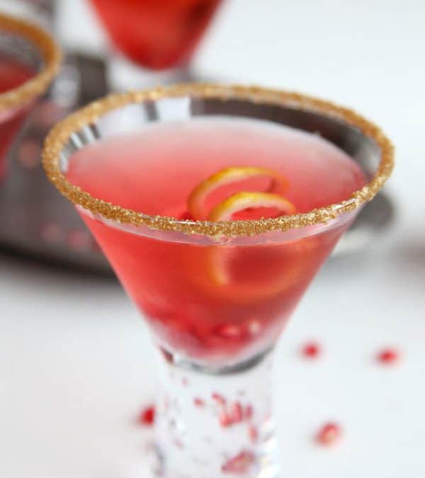 Cranberry Pomegranate Sparkling Punch