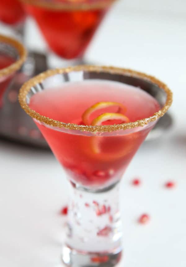 Cranberry Pomegranate Sparkling Punch