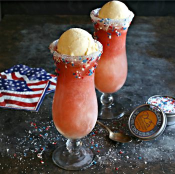 Star Spangled Watermelon Gin Slush