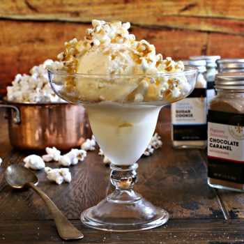 Popcorn Ice Cream Square
