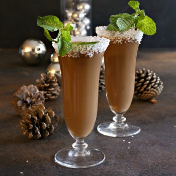 Mint Chocolate Bourbon Smash