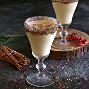 Spiced Bourbon Almond Nog