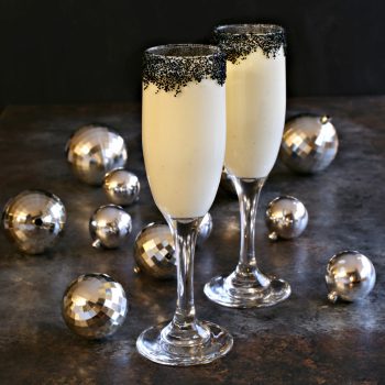 Bourbon Eggnog Fizz
