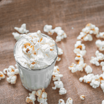 Buttered Rum Milkshake with Popcorn Recipe - Dell Cove Spices and More Co