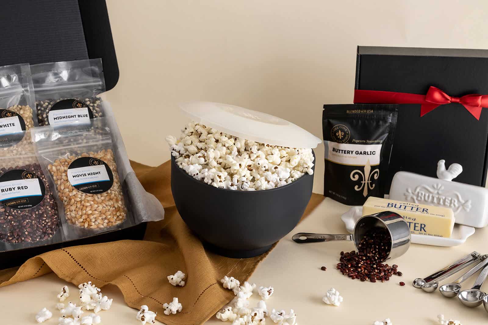 New* Popcorn Lover's Gift Box Set