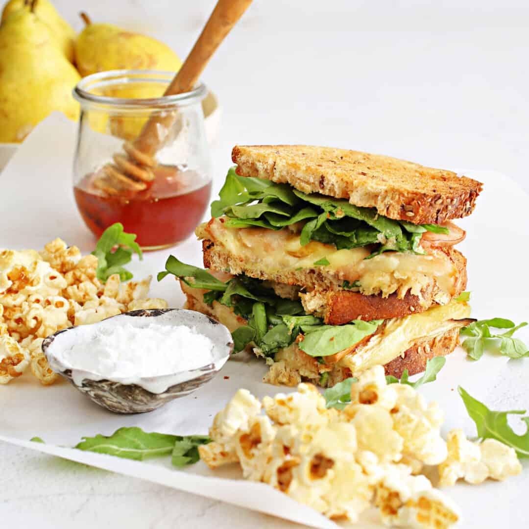Pear and Brie Sandwich - Square 2