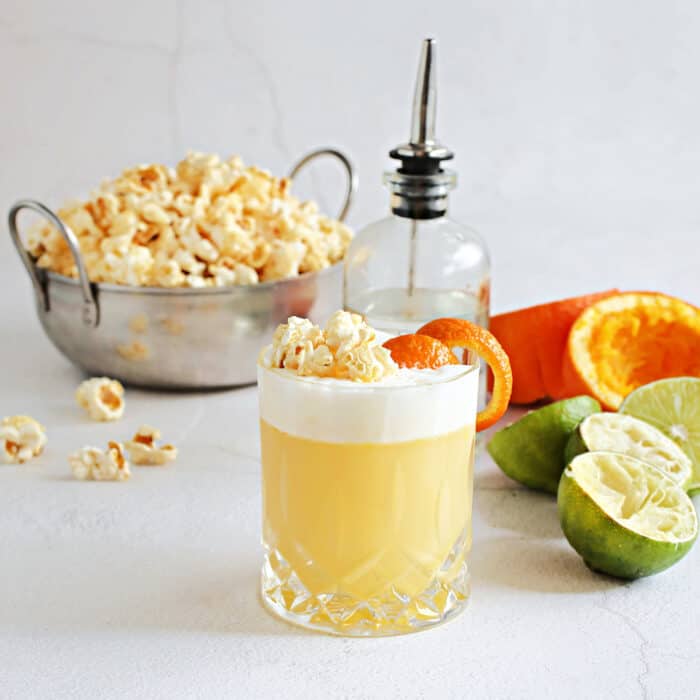 Popcorn Rum Sour - Square