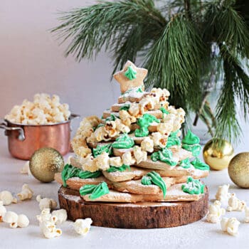Popcorn Cookie Tree - Square