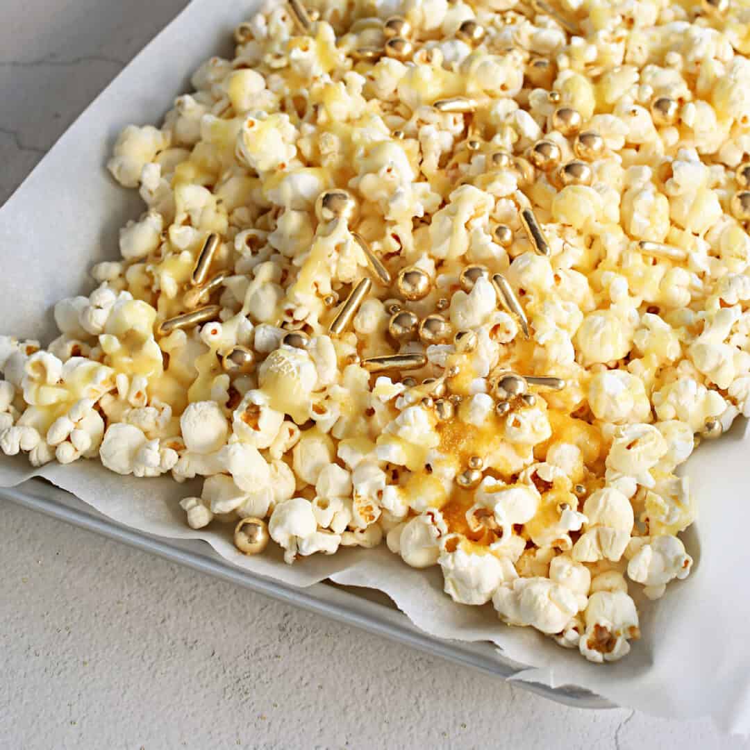Gold Popcorn - Square 2